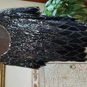 Beaded and Sequin Blouse